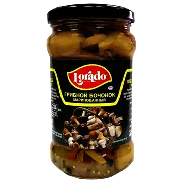 Lorado marineeritud seeneassortii 280/170 g