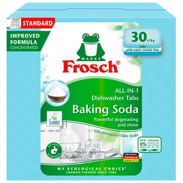 Frosch nõudepesumasina tabletid all-in1 sooda 30x18g
