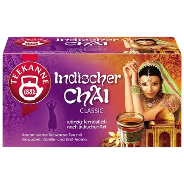 Teekanne India Chai must tee maitsestatud 40g