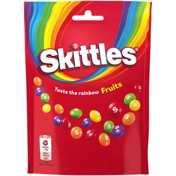 Skittles dražeed Puuviljamaitselise suhkrukattega Crazy Sours 152g