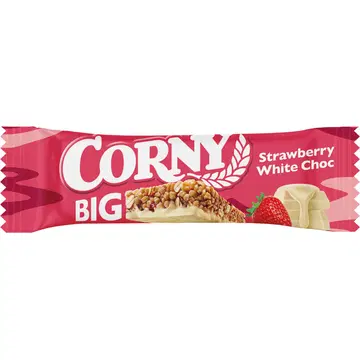 Corny BIG maasika ja valge šokolaadiga suupistebatoon 40 g