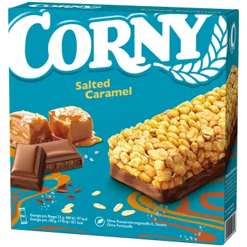 Corny classic 6-pakk soolakaramelli 138g