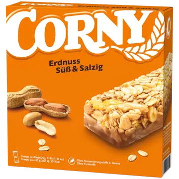 Corny müslibatoon maapähkli 6 x 25 g