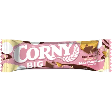 Corny BIG piimašokolaadi müslibatoon küpsise ja vahukommiga 40g