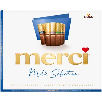 MERCI Milk assortii piimašokolaadist 250g