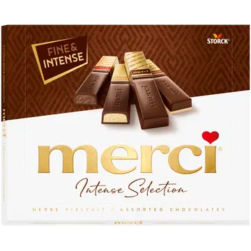 Merci tumeda shokolaadi assortii 250g