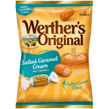 Werther´s Original kommid soolakaramelliga 125g