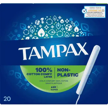 Tampax Super tampoonid 20 tk