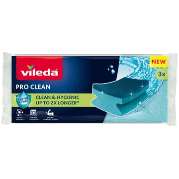 Svammid Vileda Pro Clean 3tk