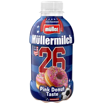 Müller roosa sõõriku maitselinepiimajook, 400 g