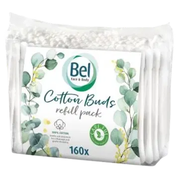 Bel Face&Body vatitikud kotis 160tk