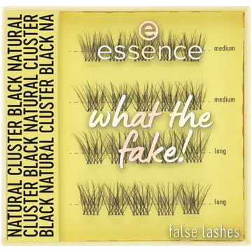 Essence ripsmetušš What the Fake! False lashes Natural Cluster 06