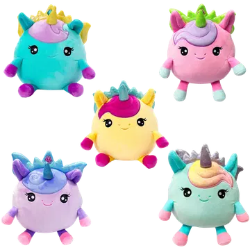 Pehme mänguasi Squishpets 25cm Medium Galupy Rainbow Unicorn 6 ass.