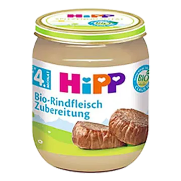 Hipp veiselihapüree 125g, alates 5-elukuust