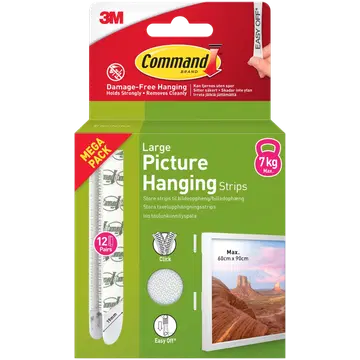Command pildikinnitusribad L 12 paari