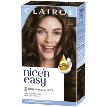 Juuksevärv Clairol püsi 4 helepruun
