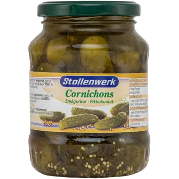 Stollenwerk kornišonid 340g