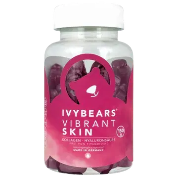IvyBears Vibrant Skin kollageeni ja hüaluroonhappega kummikarud 60tk