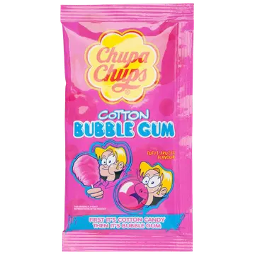 Chupa Chups Bubbly Tutti Frutti mullinäts-suhkruvatt 11g