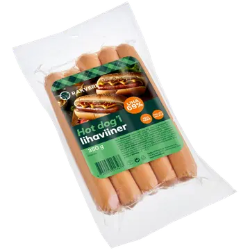 Rakvere Hot Dog Lihaviiner 350G