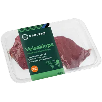 Rakvere Veiseklops Vasardatud 400 G