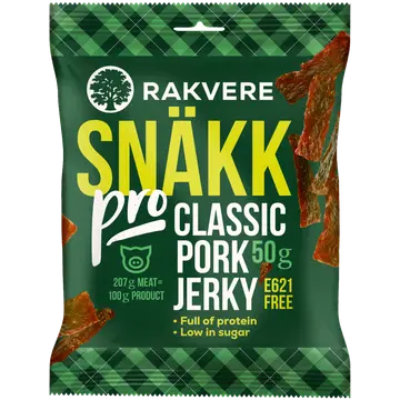 Rakvere SNÄKK pro klassikaline pork jerky 50 g