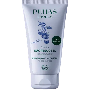 Puhas Loodus näopesugeel mustika 150ml puhastav