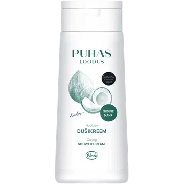 Puhas Loodus dušikreem kookosõliga 250ml