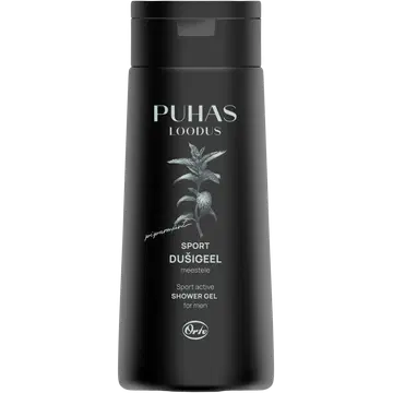 Puhas Loodus dušigeel Sport piparmündi meestele 250ml