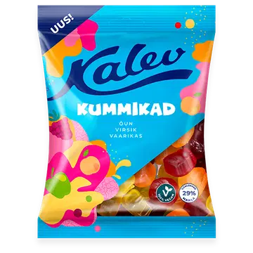 Kalev Kummikad vegan kummikommide segu 120g