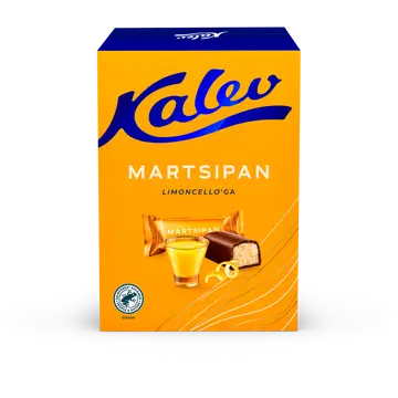 Kalev Limoncello likööriga martsipanikommid 150g