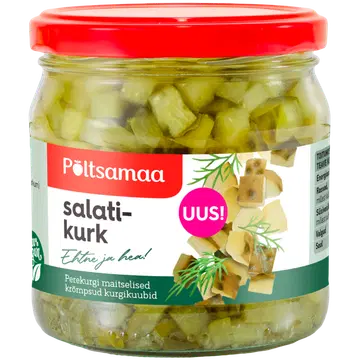 Põltsamaa salatikurk 616/ 380g