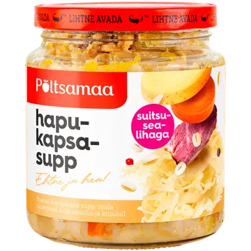Põltsamaa hapukapsasupp 530g