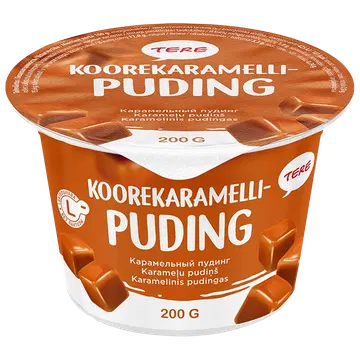 Tere Laktoosivaba koorekaramellipuding, 200 g