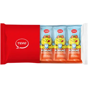 Tere kohuke kondenspiima multipakk, 5 x 40 g