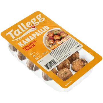 Tallegg Toorjuustutäidisega Kanapallid 300G
