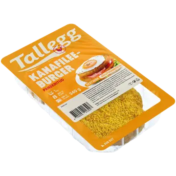 Tallegg Paneeritud Kanafileeburger 340 G