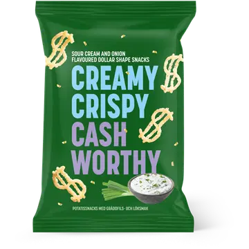 Dollar Snack hapukoore- ja sibulamaitselised kartulisnäkid 50g