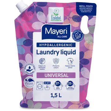 Pesugeel Mayeri Universal hüpoallergeenne All-Care täitepakk 1,5l