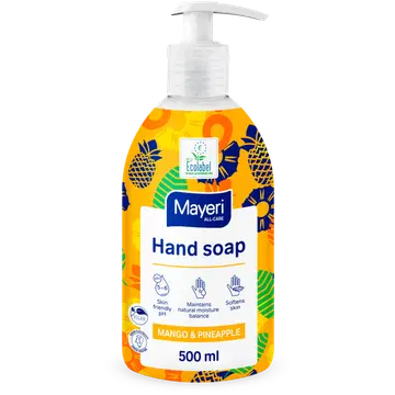 Mayeri vedelseep mango ja ananass 500ml