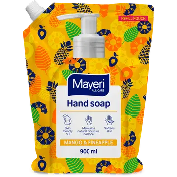 Mayeri vedelseebi täitepakk Mayeri All-Care mango&ananass 900ml