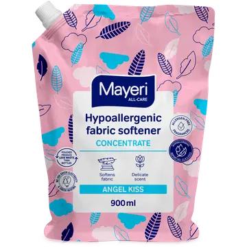 Pesuloputusvahendi kontsentraat Mayeri Angel Kiss hypoallergenic täitepakk 900ml