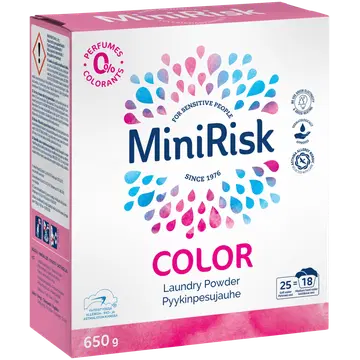 Mini risk pesupulber color 650g