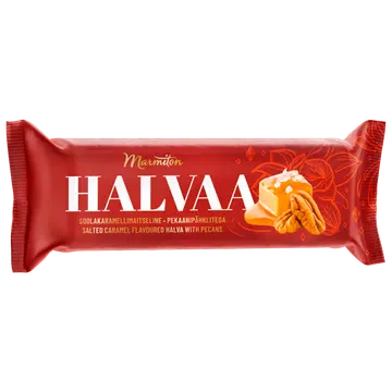 Marmiton soolakaramellimaitseline halvaa pekaanipähklitega 150g