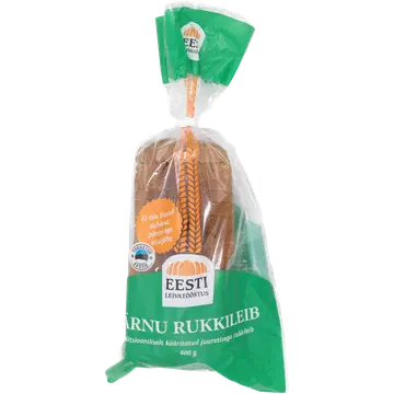 Eesti Leivatööstus Pärnu Rukkileib 600 G