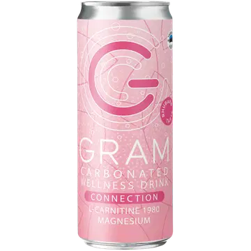 GRAM® funktsionaalne jook rabarber, karboniseeritud 330 ml