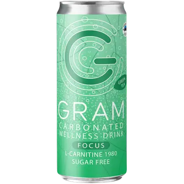 GRAM® funktsionaalne jook roheline tee, karboniseeritud 330 ml