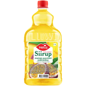 Heliis mango-passioni siirup 1,5L