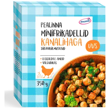 Pealinna Minifrikadellid kanalihaga 350 g