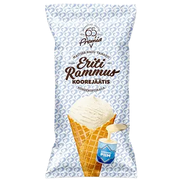 Eriti Rammus Kondenspiima Koorejäätis 100g/200 ml